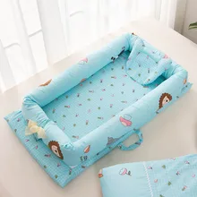 Foldable Sleeping Crib Bed Portable Crib Bassinet Basket Baby Travel Bed Baby Bumper Baby Crib Bedding Sets 90*50*15cm portable folding newborn baby sleeping artifact 90 55 15cm travel bed for children kids bassinet crib