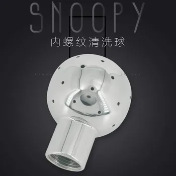 

female thread 304 stainless steel sanitary thread spray ball tank cleaning,360degree fix spray ball,ss tank cleaning ball