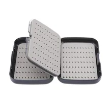 Thickened Waterproof Hook Box A&B Waterproof Fly Fishing Case With Slit Foam Fishing Lure Hook Bait Fishing Tackle Boxes