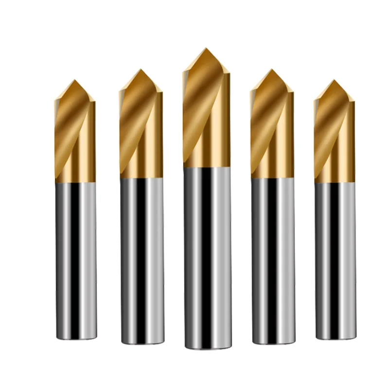 

3/4/5/6/8/10/12/16/20mm HSS Titanium Plating Center Drill 90 Degree Machining Center Composite Fixed Point Positioning Bit