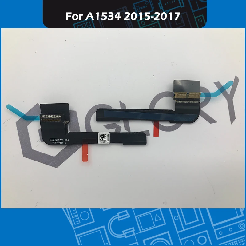 10 шт./лот 2015 2017 год светодиодный ЖК кабель LVDs 821 00510 A для Macbook Retina 12 &quotA1534 экрана 00318
