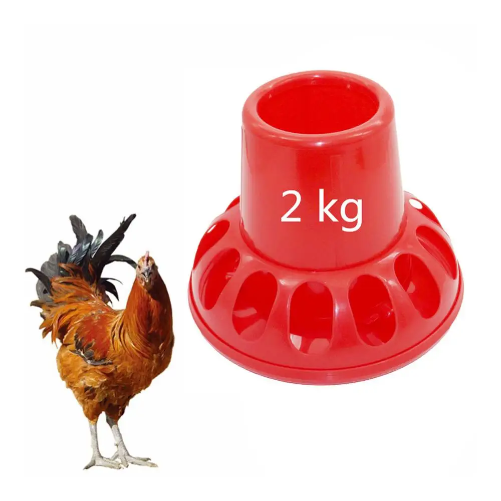 Plastic Chicken Quail Poultry Chick Hen Drinker Food Feeder Waterer Bucket Well 
