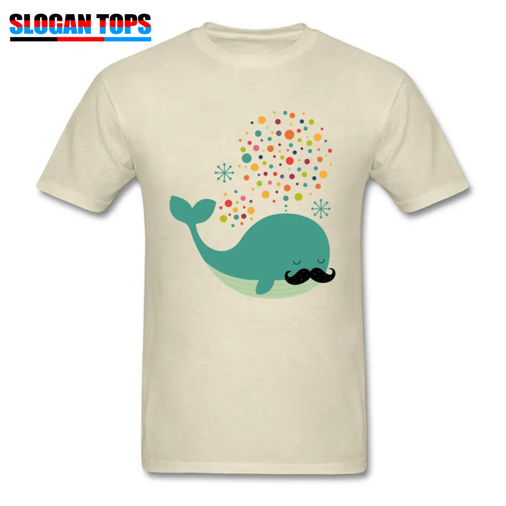 Firewhale T-Shirt for Men Design NEW YEAR DAY Tops Shirts Short Sleeve 2018 Discount Normal T-shirts Crewneck Cotton Firewhale beige