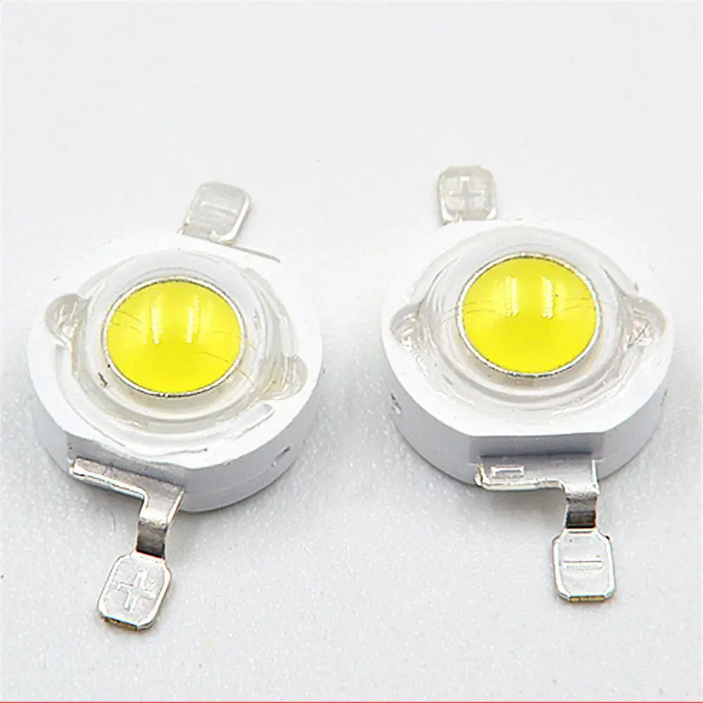 

100pcs 1W LED Light Diodes Chip Spot Light Downlight Diode Lamp Bulb For 1W-18W