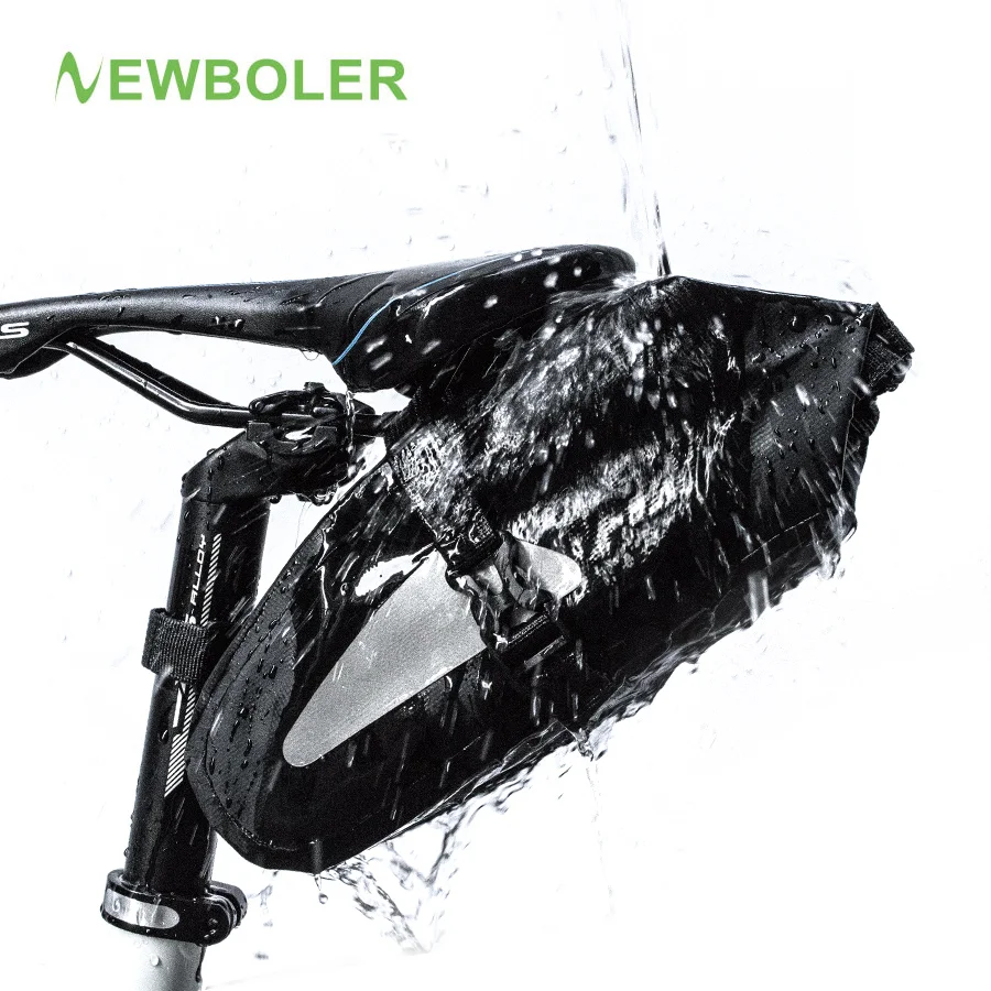 Велосипедная сумка NEWBOLER 100% водонепроницаемая из ТПУ|bicycle rear bag|bike saddle bagrear bag |