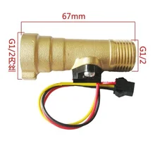 G1/2 расход воды датчик жидкости расходомера уровень DN15