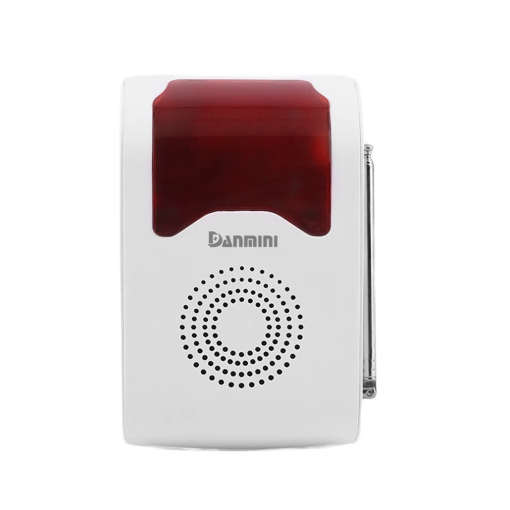 

YA-302 Wireless Voice Acousto-optic Site Alarm Voice Guide Operate Home Security Alarm Detector PIR Sensor System