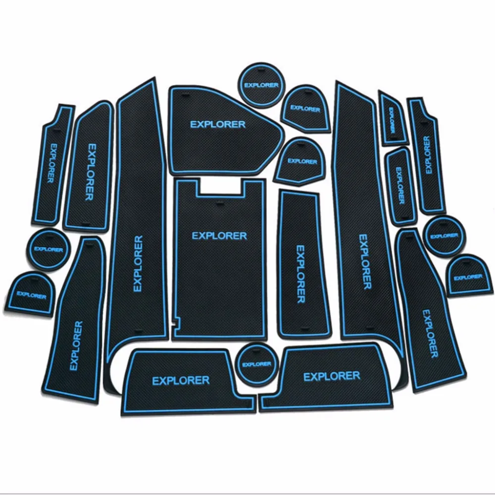 Car Interior Door Slot Pad Cup cushion Automotive decoration part