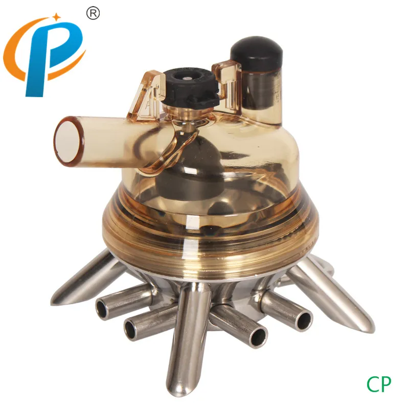 Milking Machine Claw Transparent Cover 160ml Stainless Steel Farm Animals Base