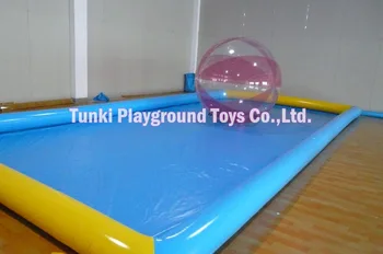 

8*6*0.5m inflatable square swimming pool