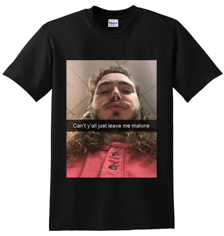 post malone black shirt