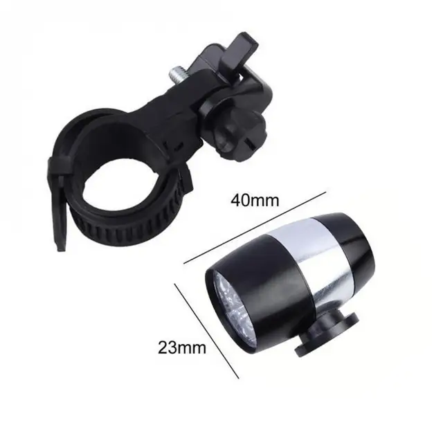 Mountain bike bicycle front fork light LED riding warning light