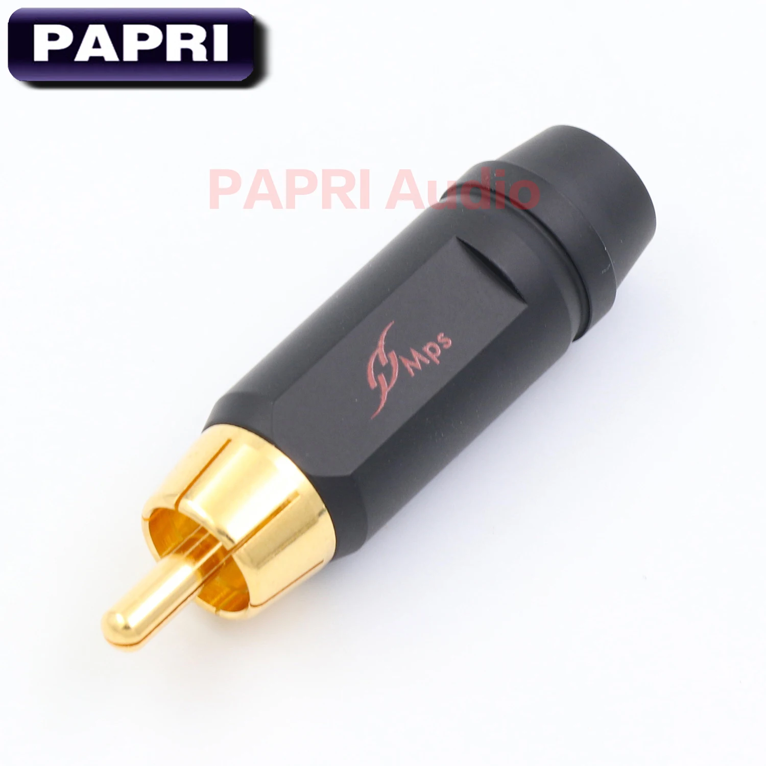 PAPRI MPS Fuse 8 DIY RCA разъем Hi Fi Позолоченный для наушников аудио Чистая латунь