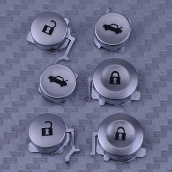 

CITALL 2 Pairs 3 Buttons Car Remote Key Pad FOB Kit Replacement Fit for Honda Civic Accord Jazz CRV HRV