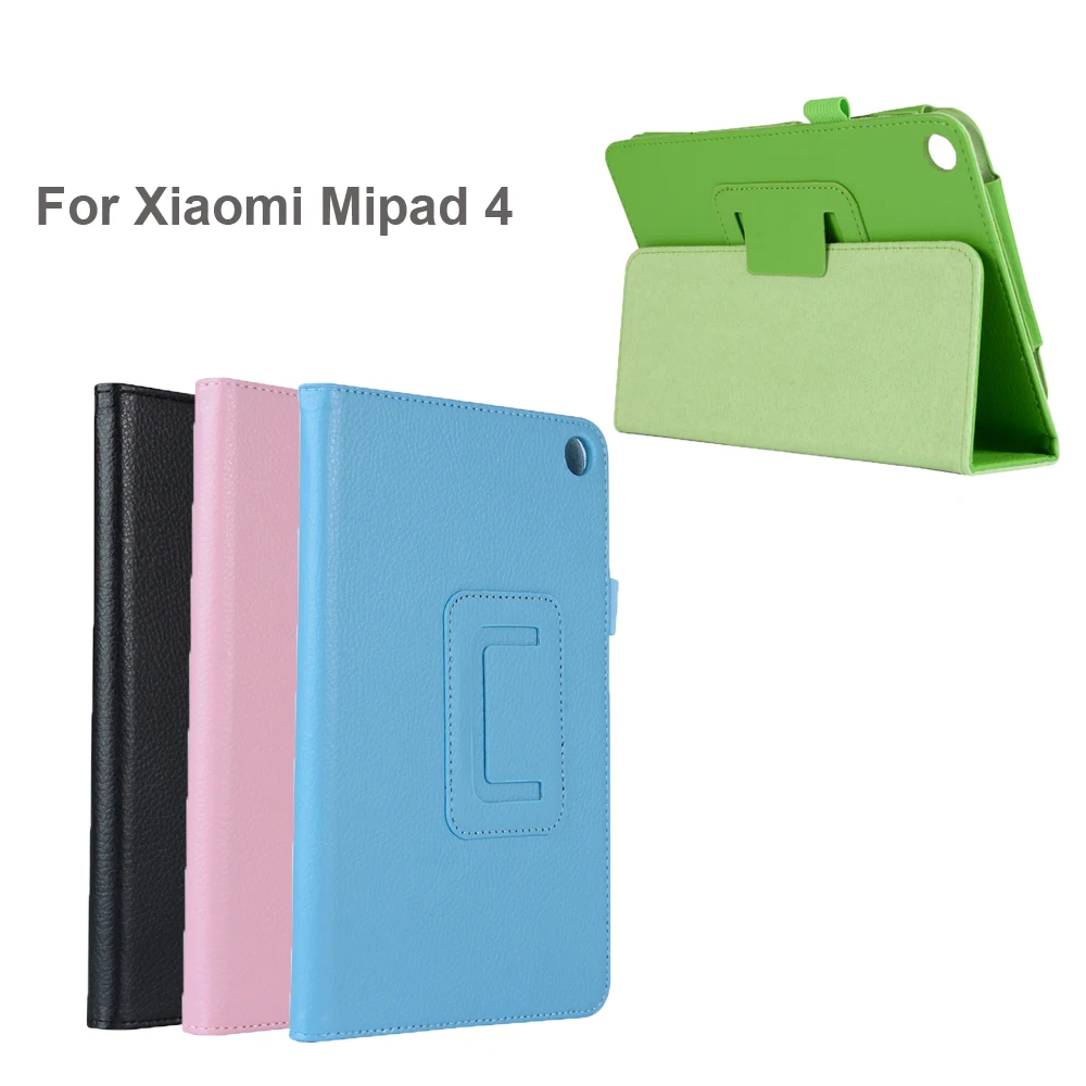 Viviaration для Xiaomi Mipad 4 4th Новый Smart Auto-wake up Fold Shell Кожа Твердая искусственная кожа магнитный держатель Стенд защитный