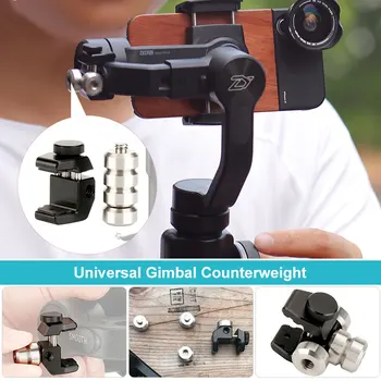 

Universal Gimbal Counterweight for Zhiyun Smooth 4 Q Feiyu Dji Gimbal Moment Anamorphic Lens Gimbal Stabilizer Blance Accessorie