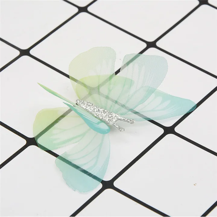 4 10PCS Colorful Butterfly For DIY Apparel Sewing & Fabric Lace Choker Necklace Women Clothing Sewing DIY Craft Supplies 30