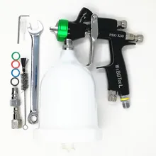 Профессиональный краскопульт PRO lite X30, краскопульт, автомобильные пистолеты, инструменты для покраски автомобиля, пистолет, Краскораспылитель на водной основе