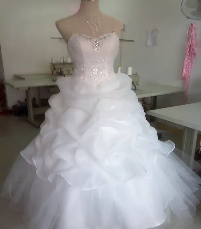 Future Diary Yuno Gasai Wedding Dress Cosplay Costume Costume