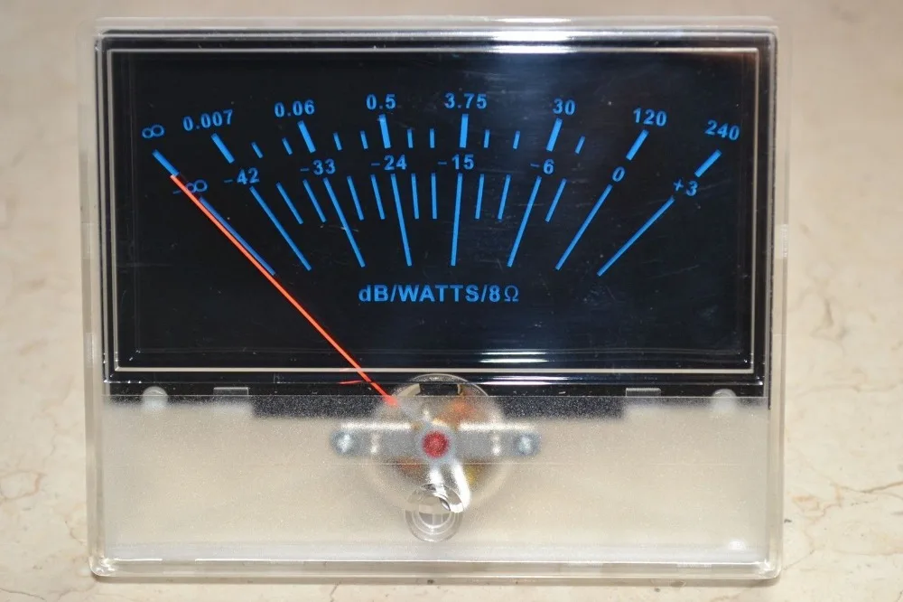 P-97 VU Panel Meter DB Level Header Audio Preamp With Back light | Инструменты