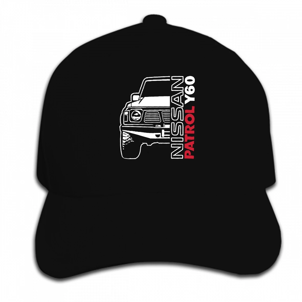 

Print Custom Baseball Cap NEW Logo Nissan Patrol Y60 Mens Hat Peaked cap