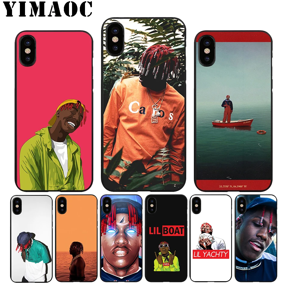 YIMAOC A36 Lil Yachty Boat Soft Silicone Case for iPhone 11 Pro Xr Xs Max X or 10 8 7 6 6S Plus 5 5S SE |