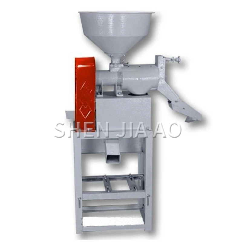 

1PC Small Electric Vertical Rice Milling Machine Household Combination Crusher Shelling Rice Mill Machine 220V