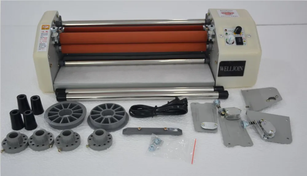 

New 8350T 13" Laminator Four Rollers Hot Roll Laminating Machine Fast shipping