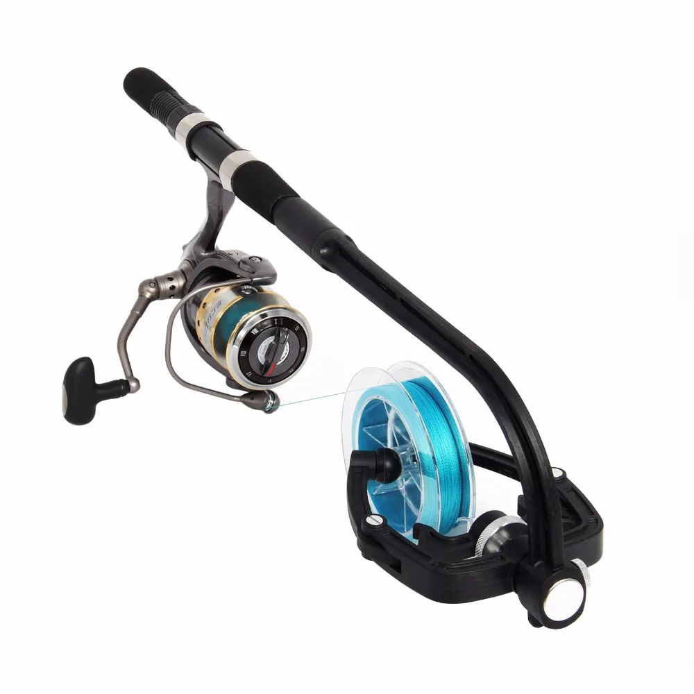 ECOODA Portable Fishing Reel Line Spooler Reel Spool Spooling Station