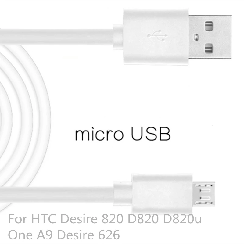 Мобильный Телефон Micro USB Кабель Для HTC Desire 820 D820 D820u 1 м Зарядное Устройство