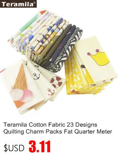 Yellow Duck Cotton Fabric Teramila Fabrics Tecido Quilting Bedding Decoration Tissue Home Textile Patchwork Sewing Cloth Craft