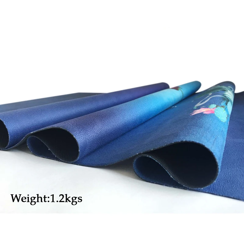Ультра-тонкий натуральный резиновый коврик для йоги переносные дорожные спортивные коврики для фитнеса тренажерный зал Экологичный Безвкусный Коврик для йоги одеяло