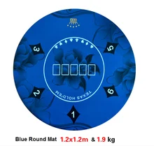 Texas Hold'em Poker Mat 1.2*1.2m round table flower pattern rubber gaming mat free shipping Texas Hold'em Poker Mat 1.2*1.2m round table flower pattern rubber gaming mat free shipping