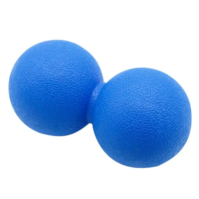 TPE мяч для Лакросса тренажерный зал фитнес-мяч Терапия упражнения для расслабления арахисовый Массажный мяч снимает стресс улучшает кровообращение - Цвет: Синий