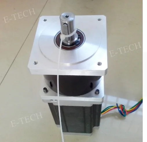 

10:1 NEMA34 Planetary Reducer Gearbox Stepper Precesion Model Geared Stepper Motor Body Length 80 mm Rated load 50N.m