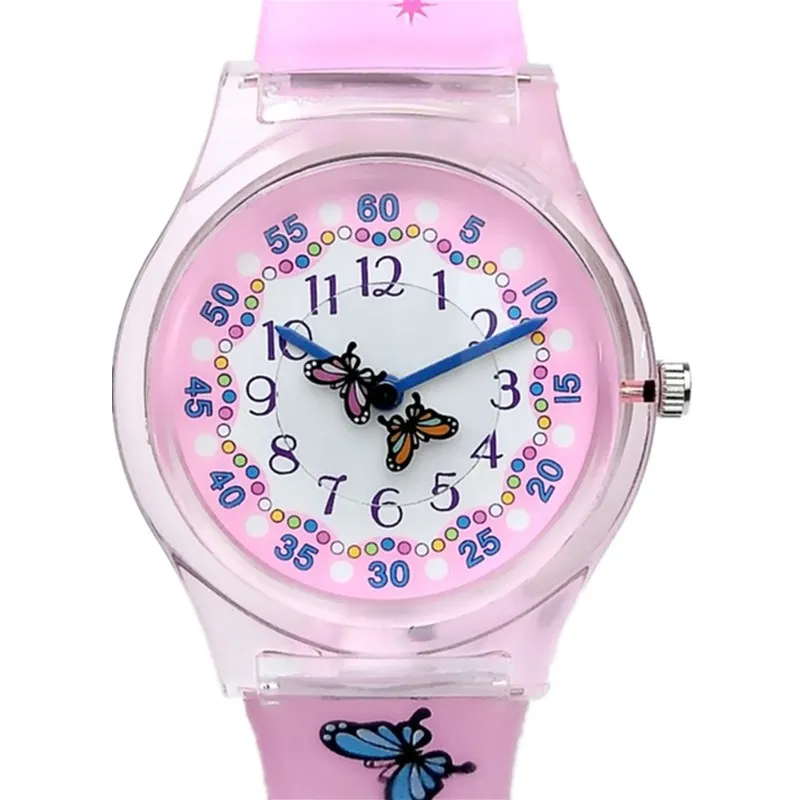 WILLIS Women Watches Top Brand Luxury Ladies Watch Butterfly Lovely Pink Silicone Strap Students Girls Quartz Wristwatch NATATE WILLIS Women Watches Top Brand Luxury Ladies Watch Butterfly Lovely Pink Silicone Strap Students Girls Quartz Wristwatch NATATE