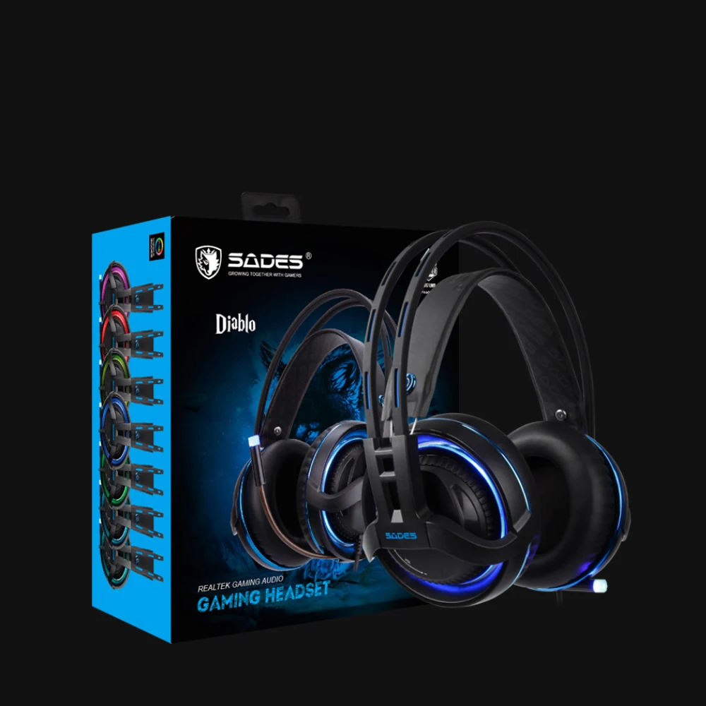 SADES Diablo Realtek Gaming Headset 