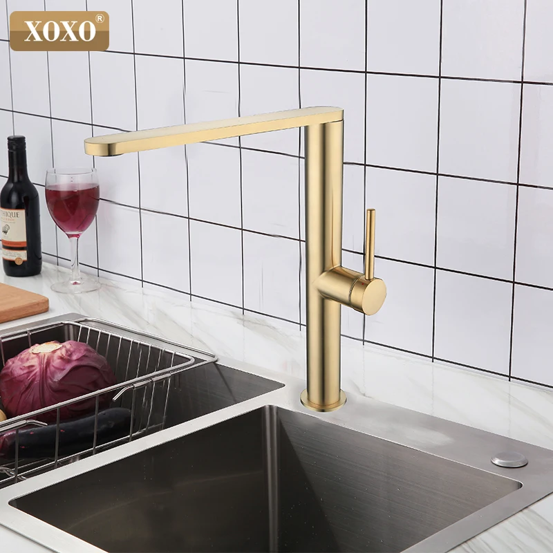  XOXO Modern Style Kitchen Faucet Cold and Hot Water Torneira Cozinha Single Handle 360 Degree Rotat - 33048042416