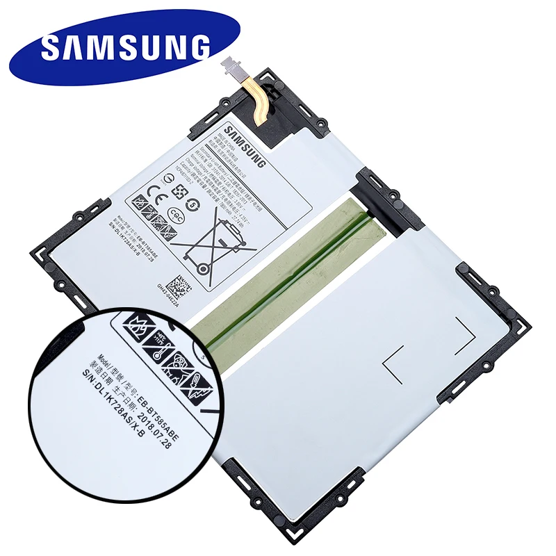 Samsung Батарея 7300 mAh EB-BT585ABE Замена Батарея для samsung galaxy окно планшета 10,1 SM-T585C T580 T585 T580N+ Инструменты