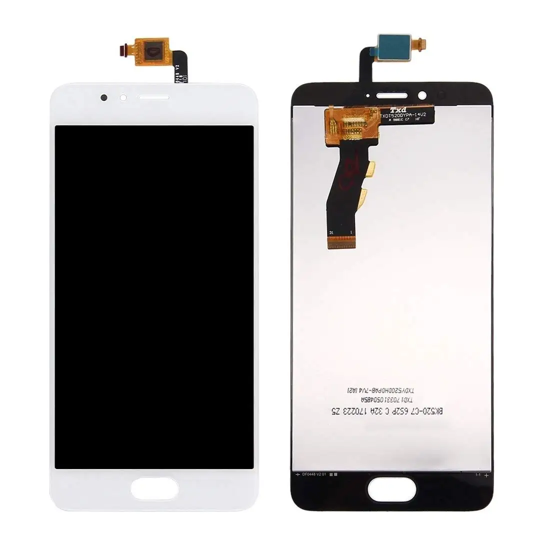 Черный/белый для Meizu M5s Meilan 5S M612M M612Q ЖК дисплей Экран Замена сенсорного планшета