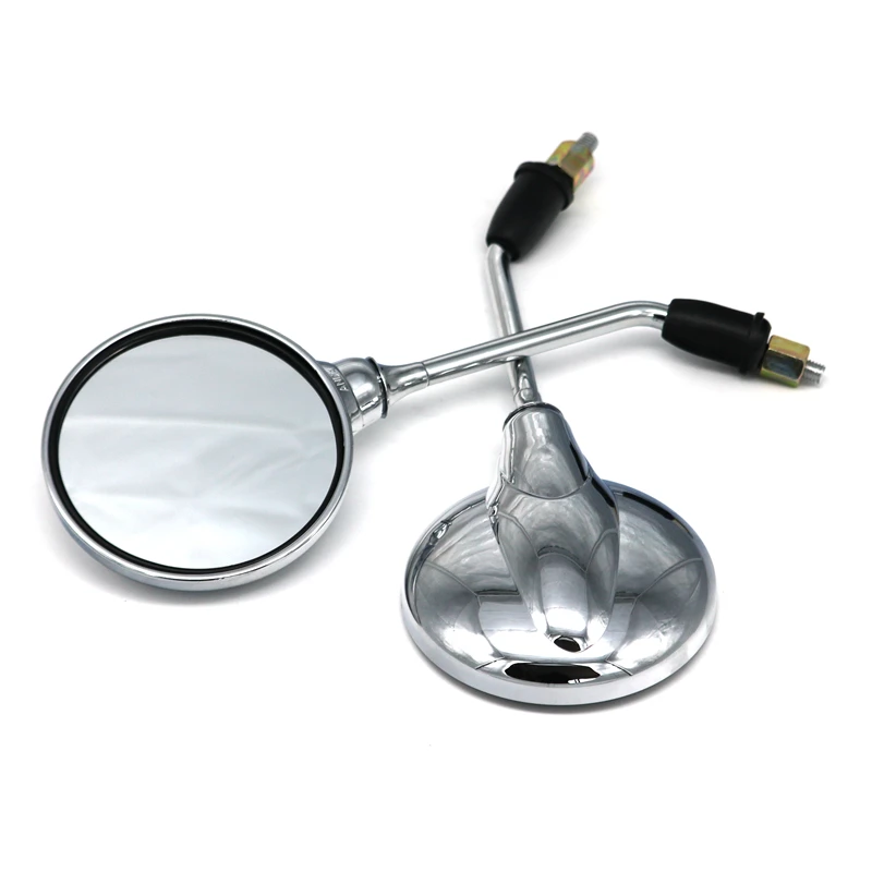 Motorcycle Rear View Mirrors 8mm / Scooter Electric Bicycle Back Side