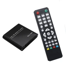HDD Media Player Full HD 1080P SD/U Disk USB External multimedia player With HDMI VGA Output Support MKV H.264 RMVB WMV