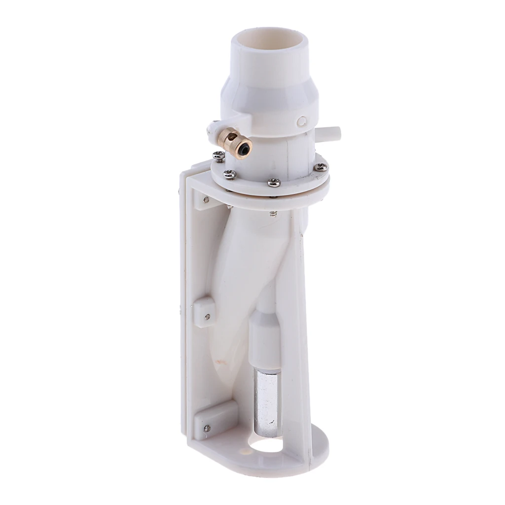 16mm Waterjet Pump Spray Water Thruster Water Jet Servo Pump for DIY RC Jet/Fishing Boat Replacement White
