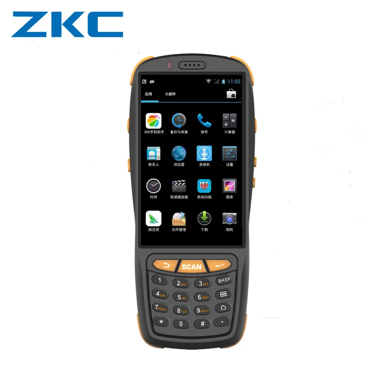 ZKC PDA Android 5 1 сборщик данных pda терминал 1D 2D считыватель штрих кодов wifi bluetooth для