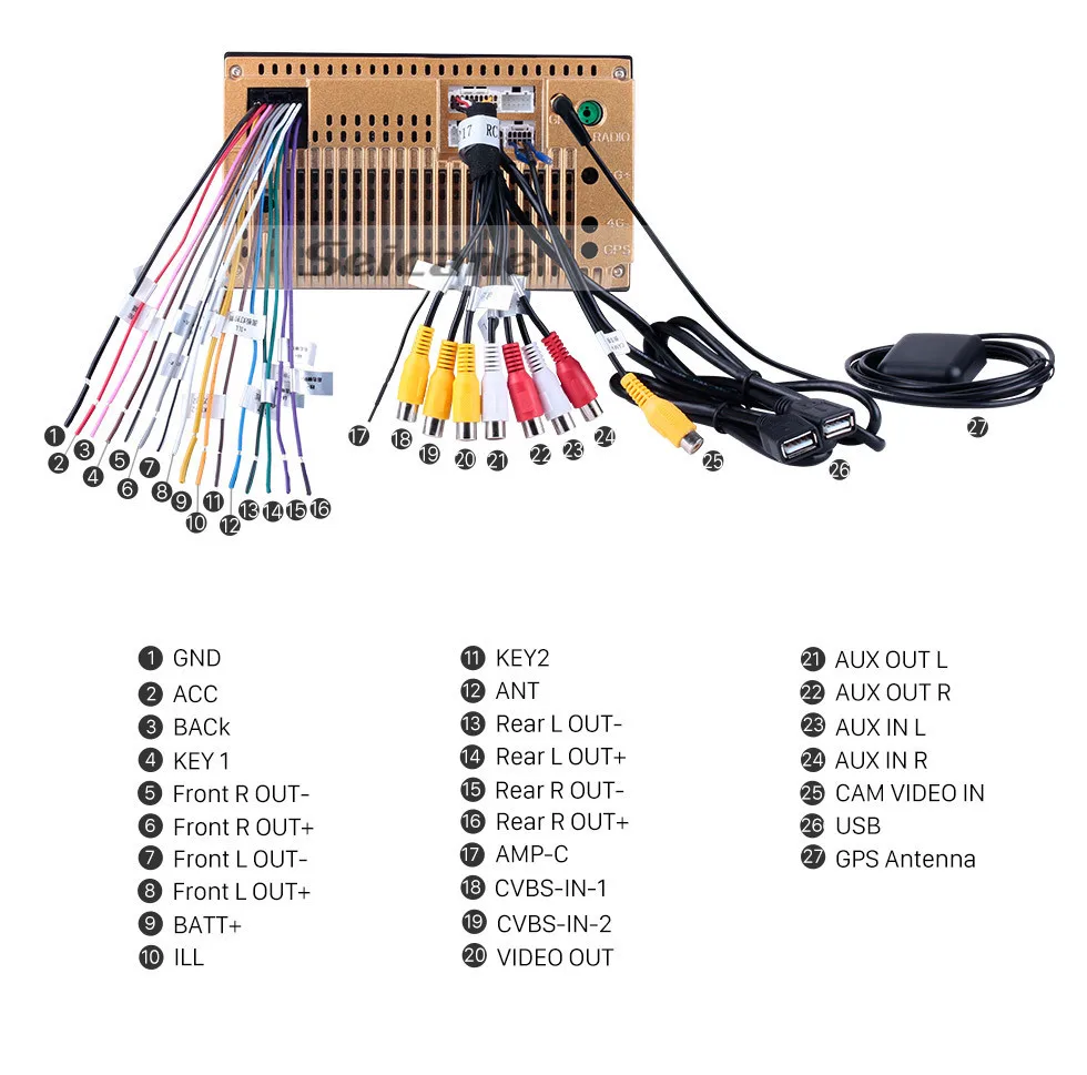 Discount Seicane Android 8.1 2 Din Universal Car Multimedia Player Wifi 8-Core GPS For Toyota Hyundai Kia Nissan Volkswagen Suzuki Honda 21