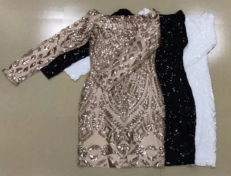 Высокое качество Мода хаки Черный Белый Slash шеи яркое облегающее Клубное платье вечерние сексуальные платья