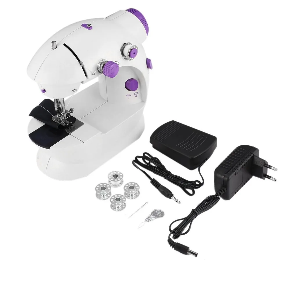 Mini Electric Household Sewing Machine Hand Dual Speed Adjustment with