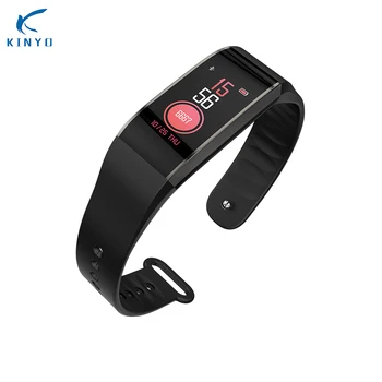 

KINYO blood pressure oxygen smart band waterproof smart bracelet women sport men activity tracker remote camera smart wristbands