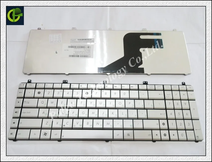 

Russian Keyboard for ASUS N55 N57 N55S N55SF N55SL N75 N75SF N75SL N75S N75Y RU SILVER laptop keyboard