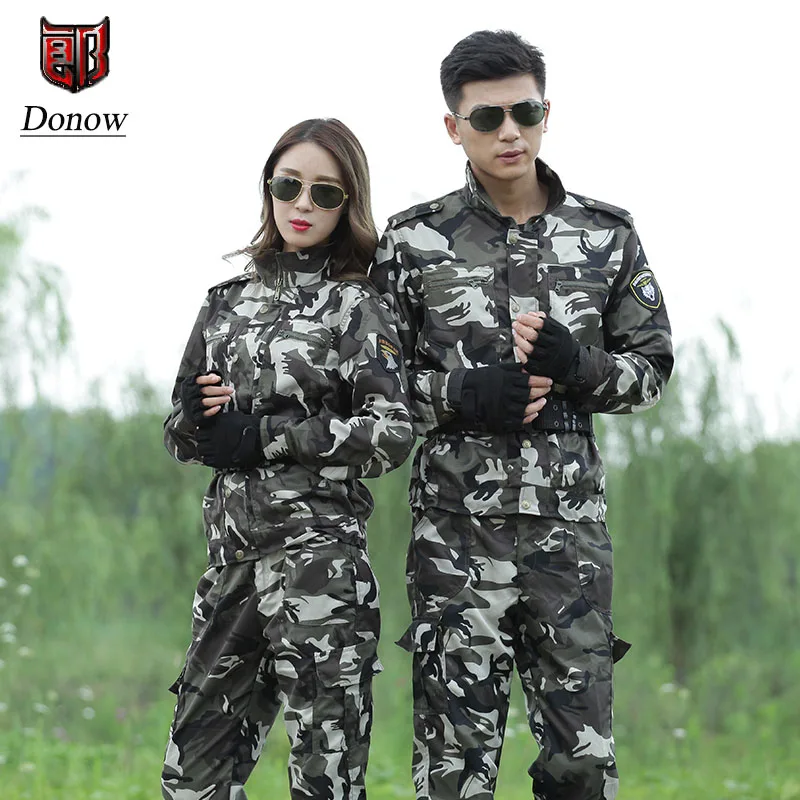 Outdoor Men's Camouflage Combat Tactical Jacket Set Men Military Uniform Combat Ghillie Suit Army Hunting Hiking Training Suit Outdoor Men's Camouflage Combat Tactical Jacket Set Men Military Uniform Combat Ghillie Suit Army Hunting Hiking Training Suit